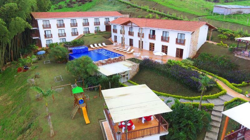 La Huerta Hotel Jiguales Esterno foto